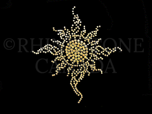 Gold Sun - Hotfix Motif