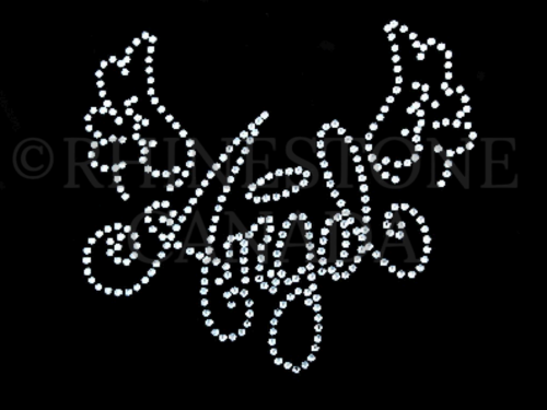 Angel With Wings - Hotfix Motif