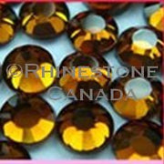 Dark Topaz - DMC Rhinestones